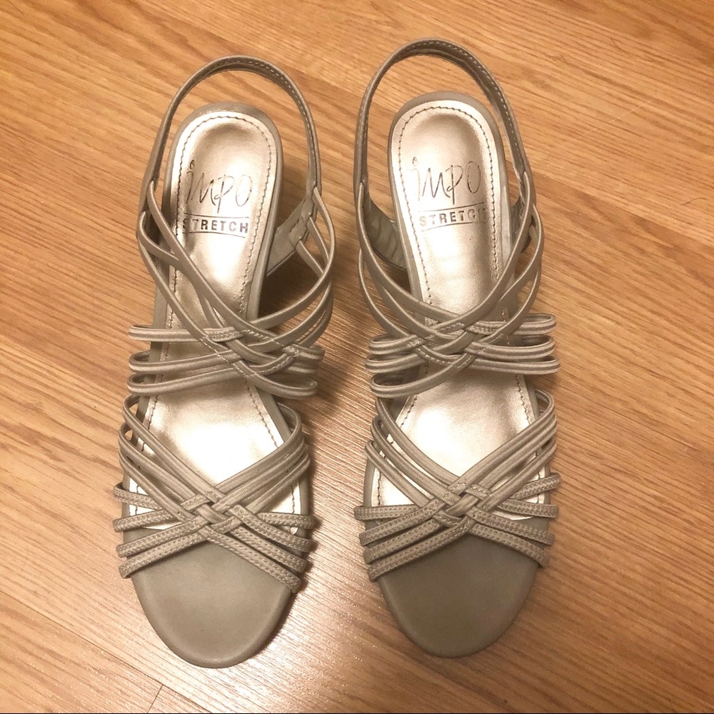 Strappy Kitten Heels
